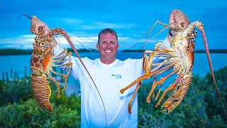 Monster Lobster {Catch Clean Cook} Home Made Lobster Bisque 2.0 (Staniel Cay, Bahamas)