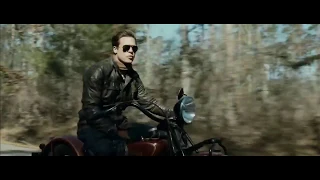 Brad Pitt - Benjamin Button Motorcycle Scenes | Triumph