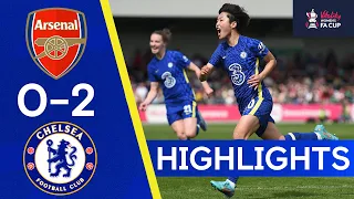 Arsenal 0-2 Chelsea | The Blues see off Arsenal with two brilliant goals | Women's FA Cup Highlights