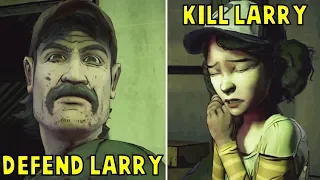 Clementine and Lee Locked in the Meat Locker -All Choices- The Walking Dead