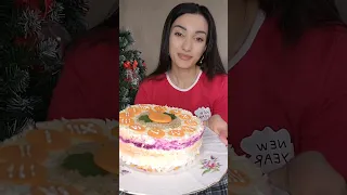 #салат Слоёный Овощной Просто и Вкусно #shorts