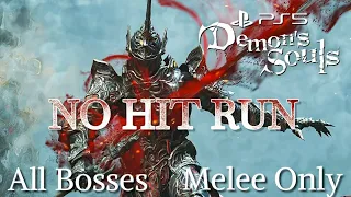 [WF] Demon's Souls - No Hit Run All Bosses Melee Only