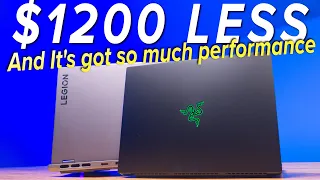 Get the SAME Performance and Save $1,200 // Lenovo Legion Slim 5 14 Vs Razer Blade 14