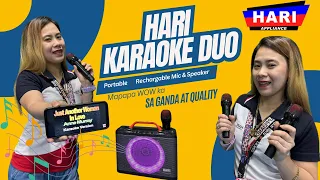 HARI Karaoke Duo’ Pang Malakasang Latest Advance Features ng HARI Appliance