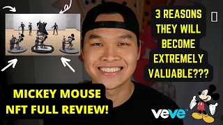 3 REASONS WHY THESE MICKEY MOUSE NFTS WILL BECOME SUPER VALUABLE [FULL SET SHOWROOM REVIEW] #VEVE