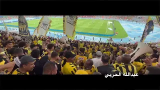 #رابطة_الاتحاد : طرب وتشجيع جمهور الاتحاد امام الطائي