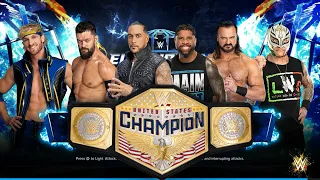 WWE 2K24 ELIMINATION CHAMBER MATCH FOR THE WWE UNITED STATES CHAMPIONSHIP!