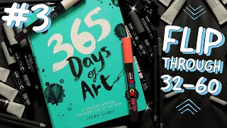 29 Completed Pages from 365 Days of Art February 🎨 Art Book Challenge 2024 🖌️ #artbook #artchallenge