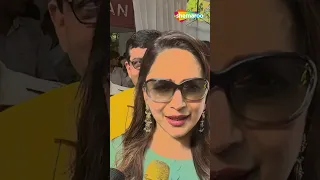 Madhuri Dixit Casts Her Vote #madhuridixitnene #shorts #reels #latestvideo #trending #vote #reel