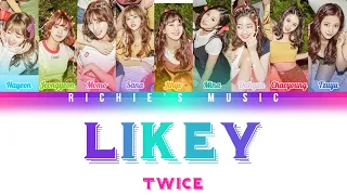 TWICE ( 트와이스) - LIKEY [Color Coded Lyrics Han|Rom|Eng]