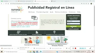 ¿Cómo solicitar una Copia Literal - Partida Electrónica? "SARP y SIR" -SPRL-SUNARP - ACTUALIZADO