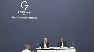 G7-Gesundheitsminister beschließen Pandemie-Pakt | AFP