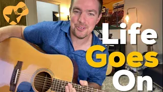 Life Goes On | Ed Sheeran / Luke Combs | Beginner Guitar Lesson