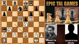 Mikhail Tal vs Leonid D Zaid - Moscow (1973)