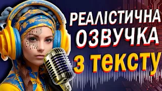 Топ 3 нейромережі. Безкоштовна реалістична озвучка текста українською мовою