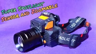 Sasquatch Rechargeable Headlight Review | T50 Zoom Headlamp