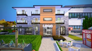 🎓 FOXBURY STUDENT APARTMENT 📚 SIMS 4 SPEED BUILD STOP MOTION DISCOVER UNIVERSITY (NO CC)