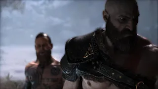 God of War. Бой с Чужаком/Бальдуром. Сложность "Бог войны"