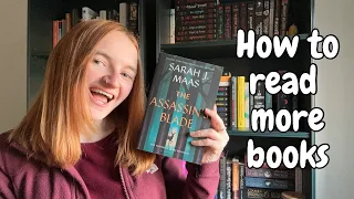 5 Tips on How to Read More Books