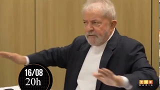 Nesta sexta-feira tem entrevista inédita com Lula  na TVT