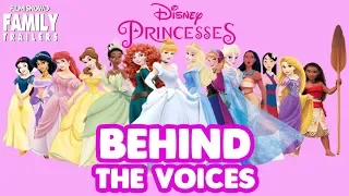 DISNEY PRINCESSES | Find out who are behind the voices of the female protagonists