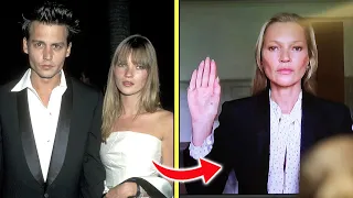 Kate Moss DEFENDS Johnny Depp During Trial #shorts