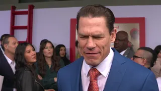 Playing With Fire: John Cena NYC Premiere Movie Interview | ScreenSlam