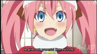 Funny Moments Slime Diaries Episode 11 English Sub - Tensura Nikki Christmas Eve