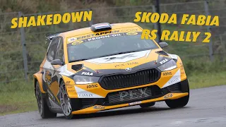 Richard Pex net als Jos Verstappen in Skoda Fabia RS Rally 2