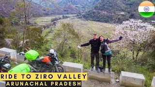 French Dude and Turkish girl Exploring remote India - Ride to Ziro valley - AR
