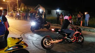 11) Trini Rider |🇹🇹 Local bike meet | Bike show |extended swing arm | burnouts