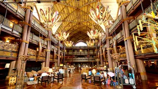 Disney's Animal Kingdom Lodge 2023 4K Tour - Jambo House & Kidani Village | Walt Disney World