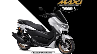 2022 Yamaha NMax 155 Maxi Scooter Gets a new Color Variant ‘Prestige Silver’