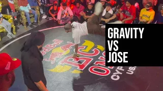 Gravity vs Jose | Bboy Battle | Red Bull BC One USA Cypher 2022 | Los Angeles