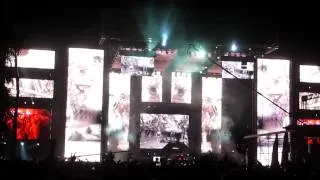 Skrillex at Ultra Music Festival 2012 Main Stage (video 1 of 4, Opening song)