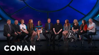 The Cast Of "Game Of Thrones" Full Interview | CONAN on TBS