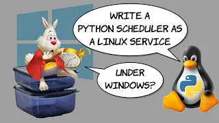 Write a Linux Scheduler Service in Python