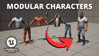 How to Make Modular Characters with Body Parts in Unreal Engine 5 - Leader Pose Component