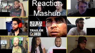 RED DEAD REDEMPTION 2 TRAILER #3 Reaction Mashup