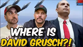 Where's David Grusch? SALT UFO Appearance CANCELLED