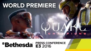 Quake Champions World Premiere Trailer - E3 2016 Bethesda Press Conference