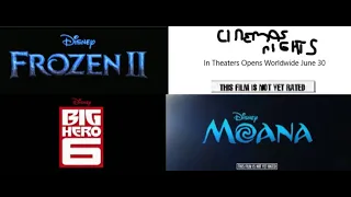 Disney classics and revival era tv spot trailer logos
