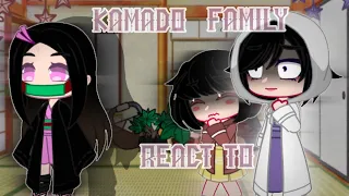 Past Kamado family react to Nezuko 1/2