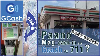 Ito dapat Gawin mo Pag nag Cash-in ka sa 711 l How to Cash in Gcash at 7/11 l GCASH Cash in sa 711