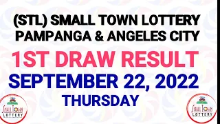 1st Draw STL Pampanga and Angeles September 22 2022 (Thursday) Result | SunCove, Lake Tahoe