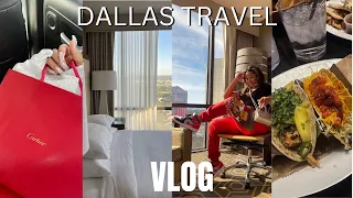 DALLAS VLOG | Changing Hotels, last day, Going Out, Soft Living, Treating Myself at Cartier, More.