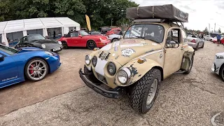 Brooklands German Day 2023. Pedro does Test Hill