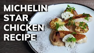 Fine dining CHICKEN BREAST recipe (Michelin Star Cooking At Home)