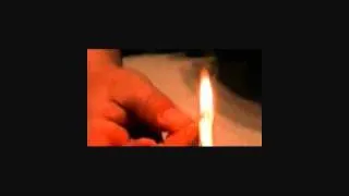 Lighting a match in super slow motion