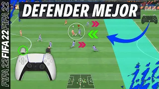 FIFA 22 | COMO DEFENDER PROFESIONALMENTE🏆(CONSEJOS para JUGAR MEJOR) TUTORIAL✅